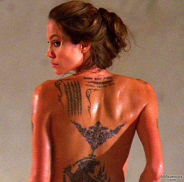 Angelina Jolie tattoos on Pinterest  Angelina Jolie Tattoos ..._13