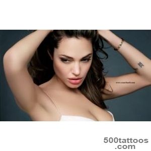 Angelina Jolie Sexy Tattoos and their Meanings_18