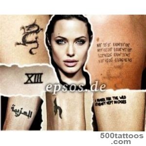 angelina jolie tattoos meaning  Celebrity Tattoos Female _27