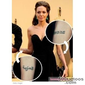 Choosing Tattoo Angelina Jolie Tattoos In Wanted_41