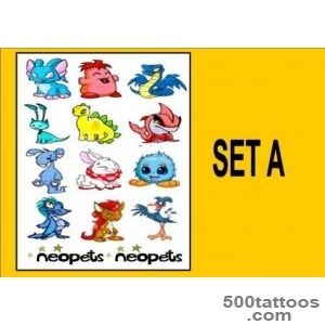 NEOPETS-neo-pets-X14-temporary-Kids-TATTOOS-waterproof-LAST1WEEK+-_44jpg