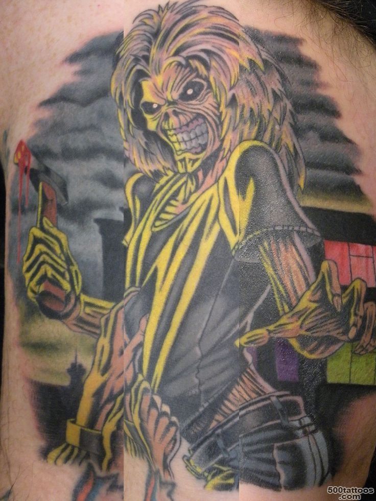 Iron Maiden#39s Killers Eddie Tattoo  Ryan Slegel  Pinterest ..._3