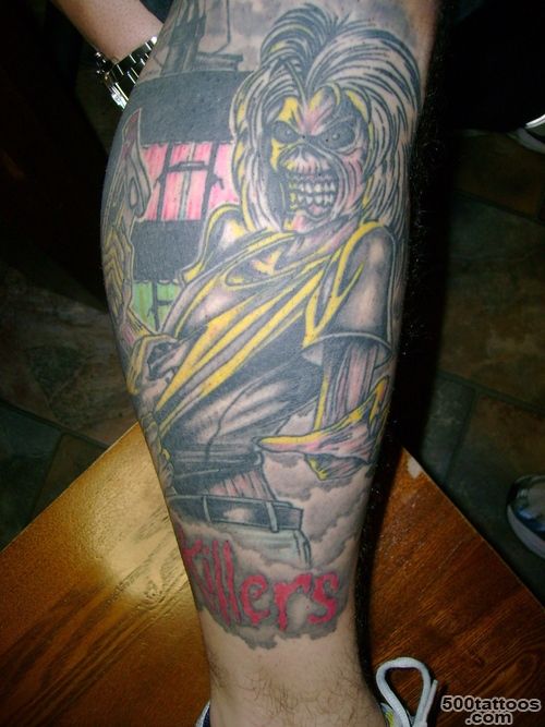 Iron Maiden   Killers, Eddie, The tattoo gun is mightier than the ..._10.JPG