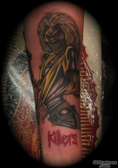 Pin Pepev68 Iron Maiden Killers Tattoos Von Tattoo Bewertungde on ..._24