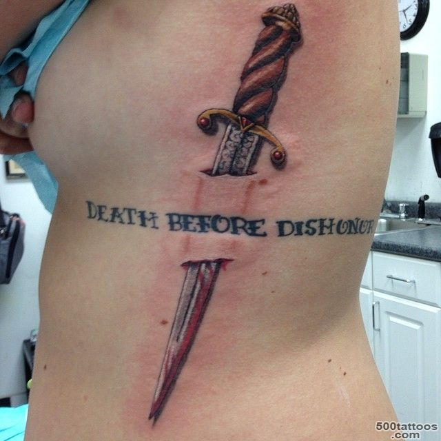 Knife And Dagger Tattoos   Askideas.com_45