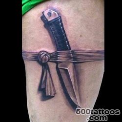 Knife Tattoo Meanings  iTattooDesigns.com_1