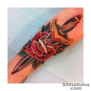 Dagger Tattoo Meanings  iTattooDesignscom_46