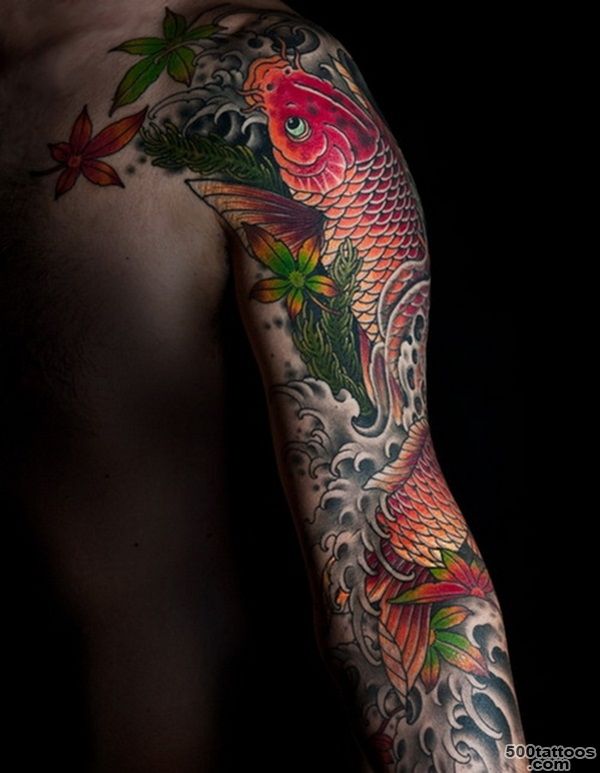 30 best Koi Tattoo For Boys and Girls_4