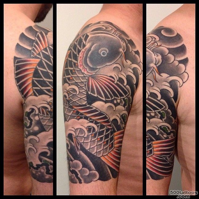 35 Traditional Japanese Koi fish Tattoo Meaning and Designs   True ..._21