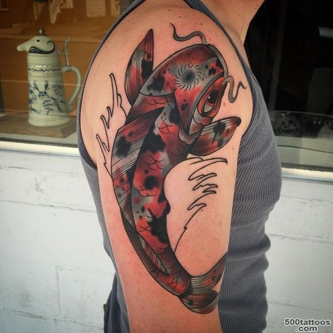 35 Traditional Japanese Koi fish Tattoo Meaning and Designs   True ..._25