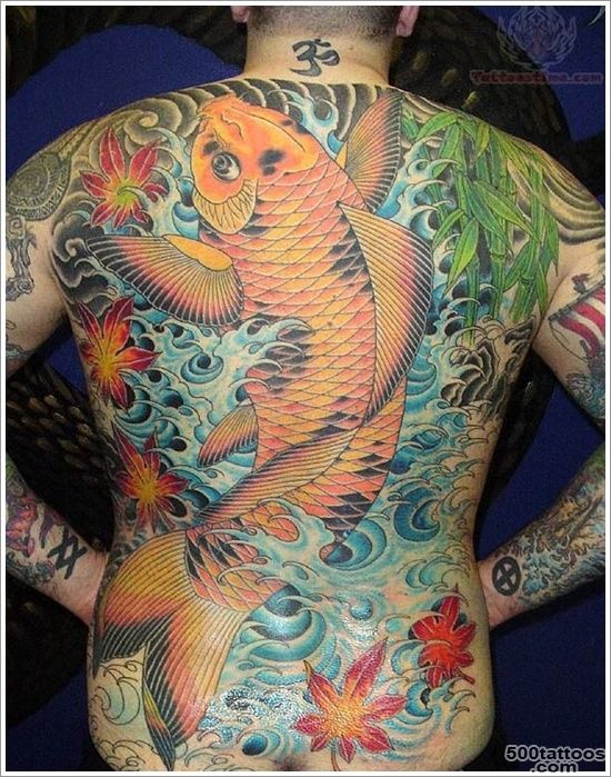 40 Beautiful Koi Fish Tattoo Designs_37