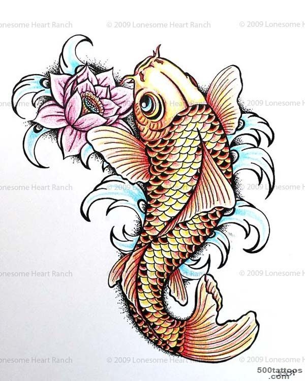 Coy Fish Tattoos for Girls  Coy fish  Tattoos  Pinterest  Fish ..._12