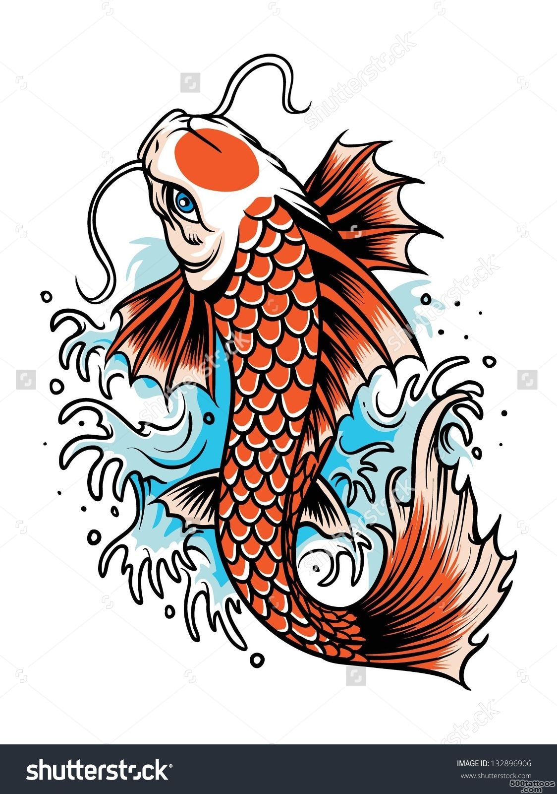 Koi Fish Tattoo Stock Photos, Images, amp Pictures  Shutterstock_49
