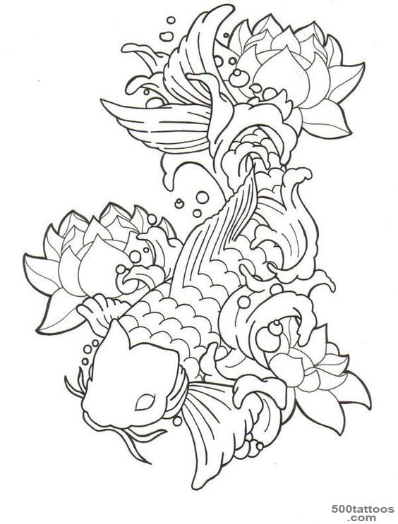 Koi Fish Tattoo  Tattoo ideas  Pinterest  Koi, Koi Fish Tattoo ..._22