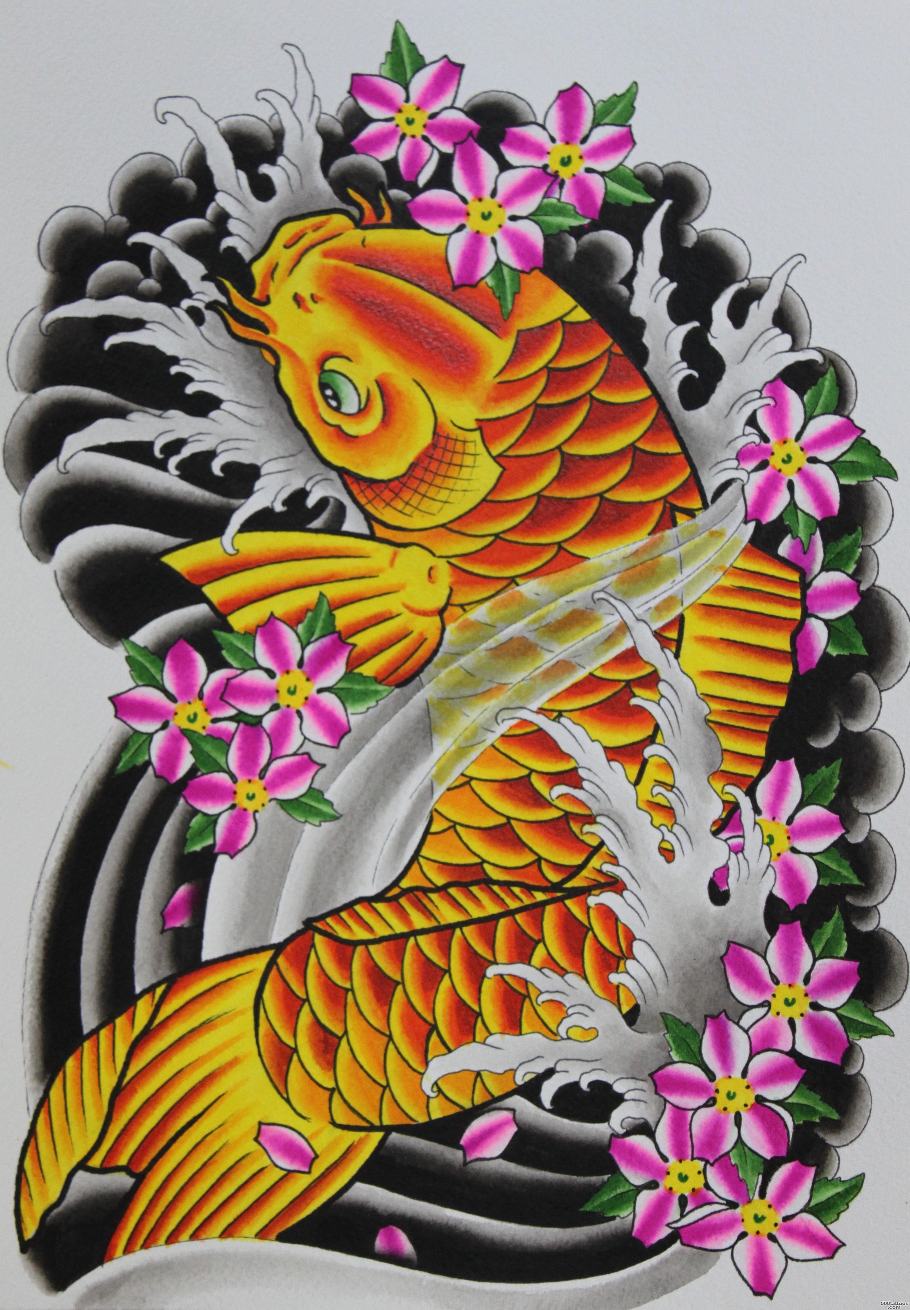 Masculine Koi Fish Tattoo Designs For Men   Tattoes Idea 2015  2016_43