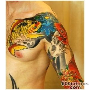 40 Beautiful Koi Fish Tattoo Designs_9