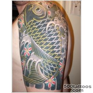 40 Beautiful Koi Fish Tattoo Designs_36
