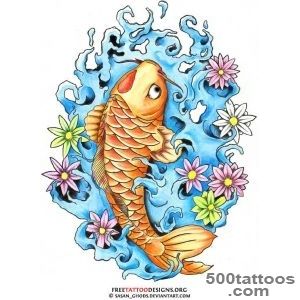 40 Koi Fish Tattoos  Japanese And Chinese Designs_14
