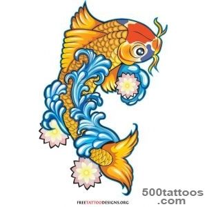 40 Koi Fish Tattoos  Japanese And Chinese Designs_29