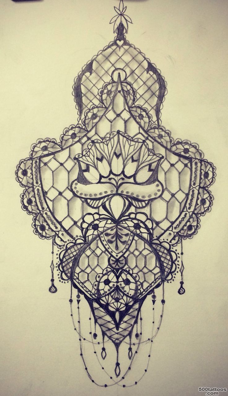 Lace tattoo sketch  art  drawing by   Ranz  Pinterest  Tattoo ..._37