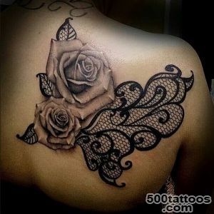 Lace tattoo design, idea, image