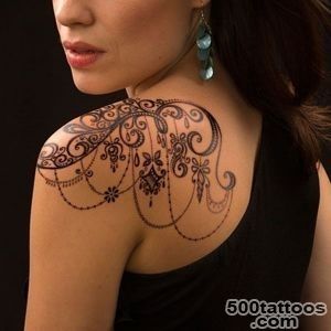 55 Delicate Lace Tattoo Designs for Every Kind of Girl_17
