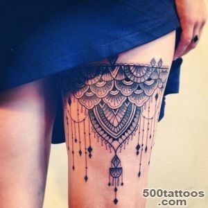 lace tattoo design garter009_34