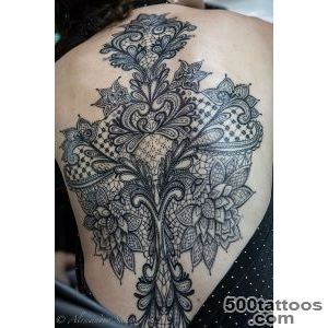 lace tattoo design garter0282_11