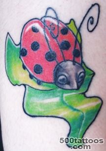 Ladybug Tattoo Designs, Pictures and Artwork_49