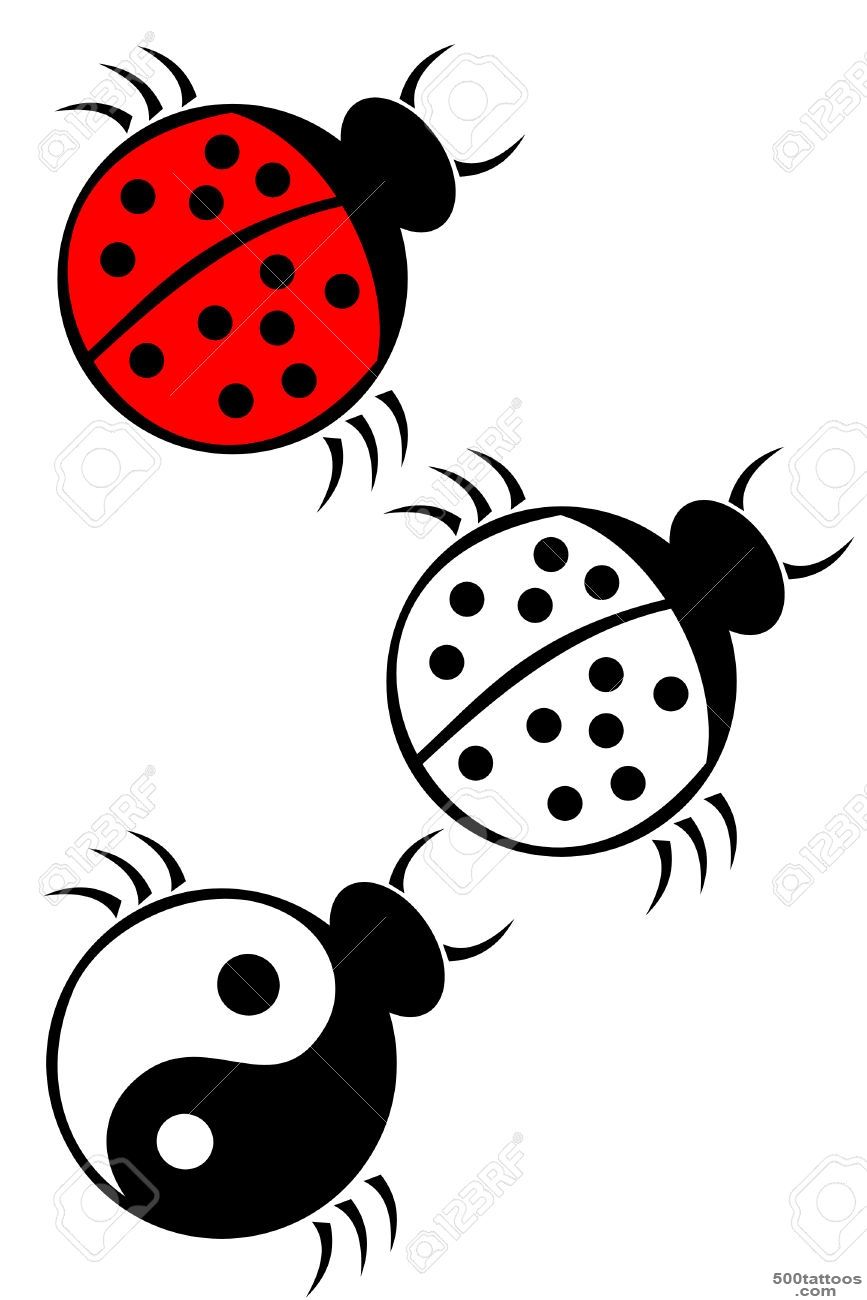 Ladybug Tattoo Stock Vector Illustration And Royalty Free Ladybug ..._42