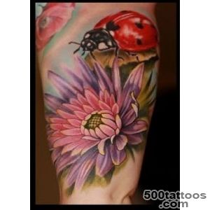 41+ Beautiful Ladybug Tattoos Ideas_8