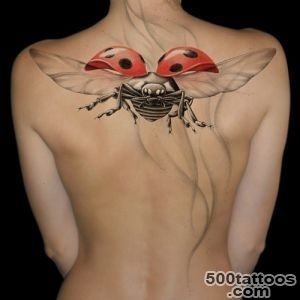 Ladybug Tattoos, Designs And Ideas  Page 12_25