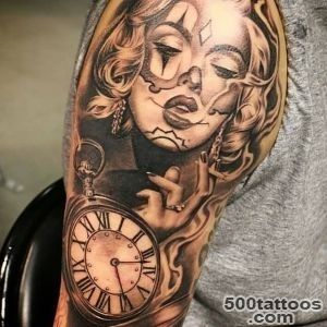 8+ Latino Tattoos On Half Sleeve_26