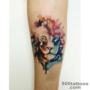 Traditional leg tattoo with powerful linework on the wrist