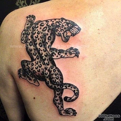 King Leopard Shoulder Tattoo Design   Tattoes Idea 2015  2016_38