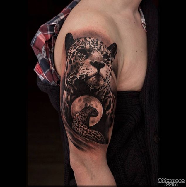 Leopard Tattoo by Pavel Roch   TattooBlend_27