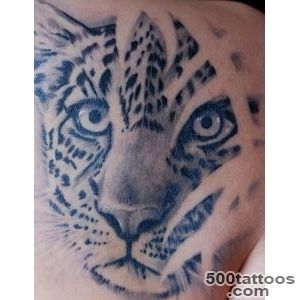 Leopard tattoo design, idea, image