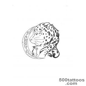 14 Leopard Tattoo Designs and Sketches_36