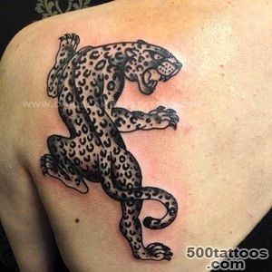 King Leopard Shoulder Tattoo Design   Tattoes Idea 2015  2016_38