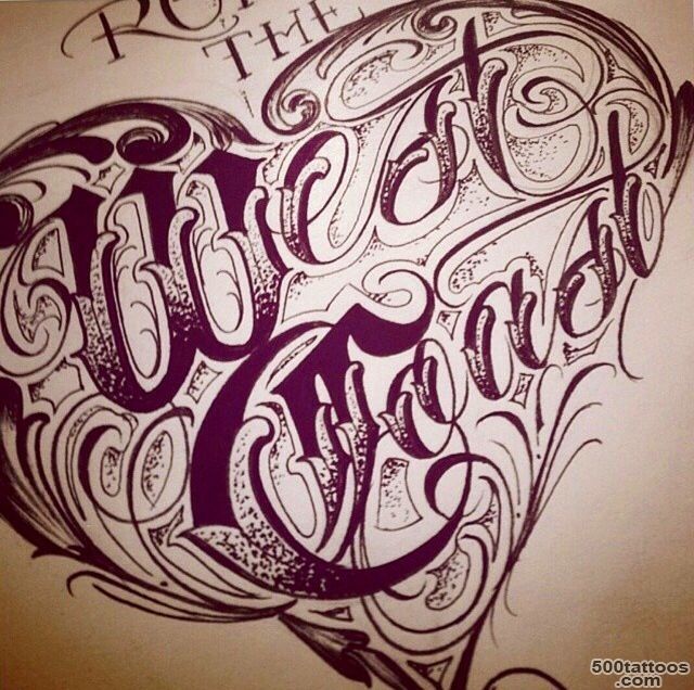 West Coast Lettering  Tattoos and piercings  Pinterest  West ..._31