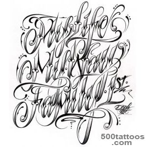 Existance Tattoo Lettering Fonts Cursive Letters Tattoos Page  My _3