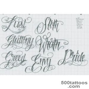 lettering on Pinterest  Tattoo Fonts, Full Body Tattoo and Fonts_41