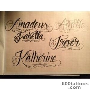 Lettering Tattoos, Designs And Ideas  Page 24_5