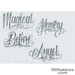 LETTERING TATTOOS  Tattoo design and ideas_9