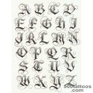 Tattoo Lettering  Fonts and more  Pinterest  Letras _14