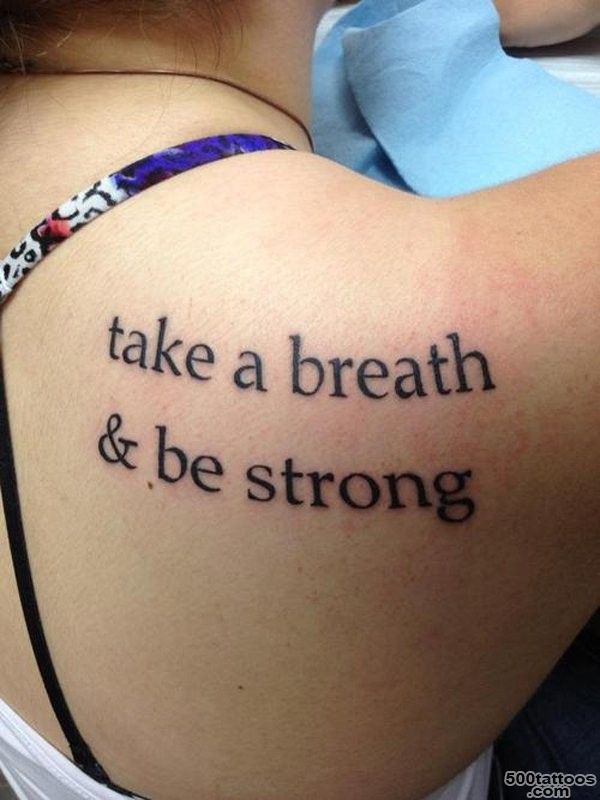 110 Short Inspirational Tattoo Quotes Ideas with Pictures_50
