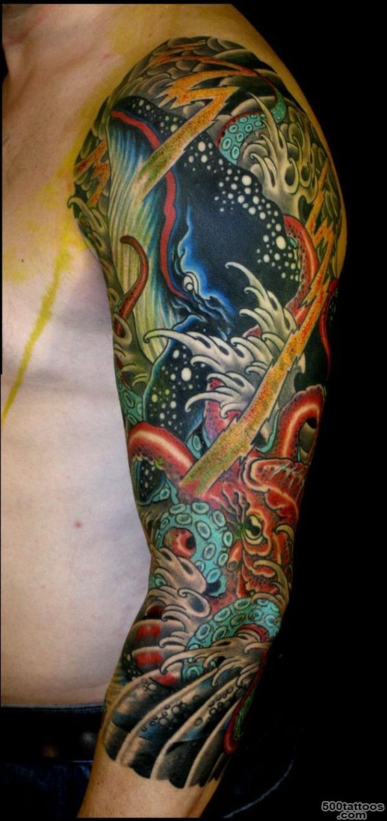 Just incredible... sea life tattoo  Tattoos  Pinterest  Sea ..._17
