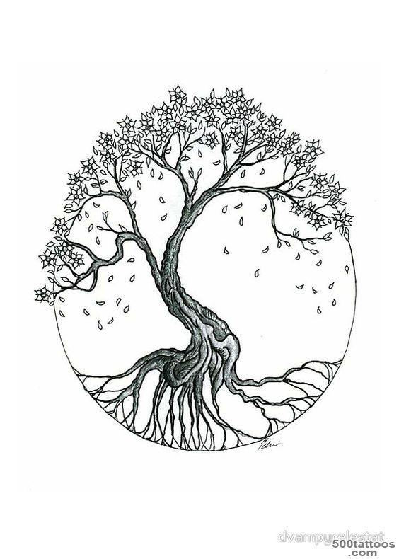 Small Tree of Life Tattoo Designs  flat,800x800,070,f ..._36