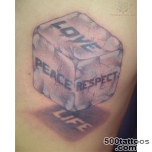 Dice Peace Life Tattoo_18
