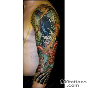 Just incredible sea life tattoo  Tattoos  Pinterest  Sea _17